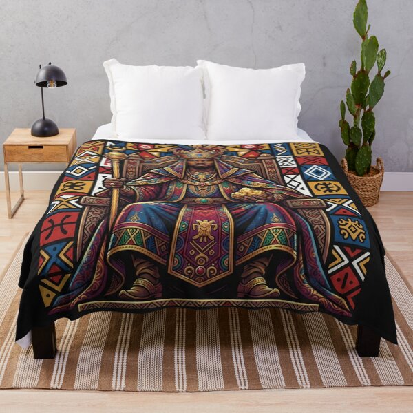 Item preview, Mansa Musa African King On Throne designed and sold by Owcomm.