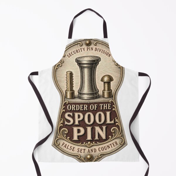 Item preview, Order of the Spool Pin Safety Pin Emblem designed and sold by BoosterShop.