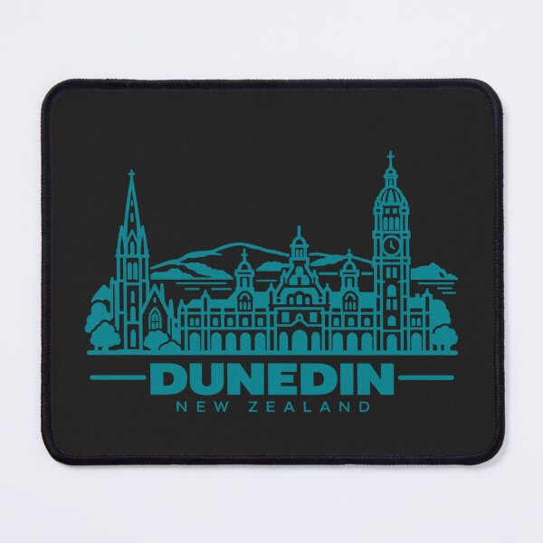 Item preview, Dunedin New Zealand Line Art Skyline Poster designed and sold by CMYKStudio.