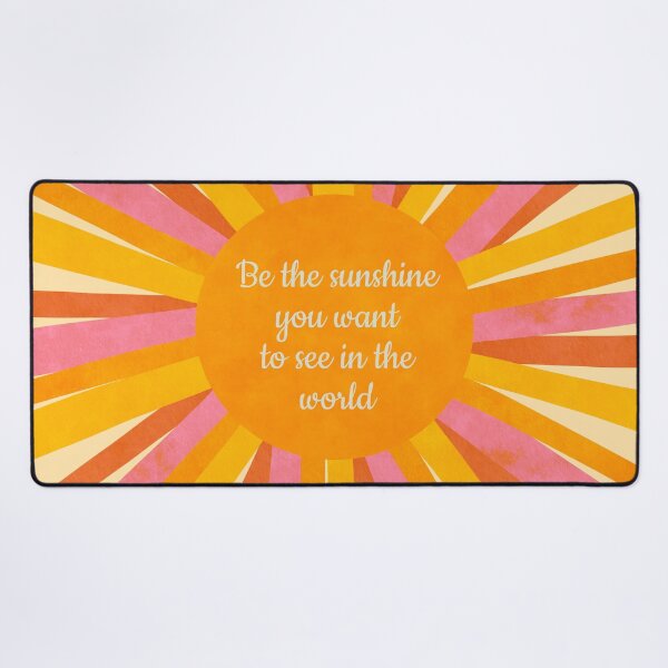 Item preview, Be the sunshine quote light designed and sold by Ana Gorozpe.