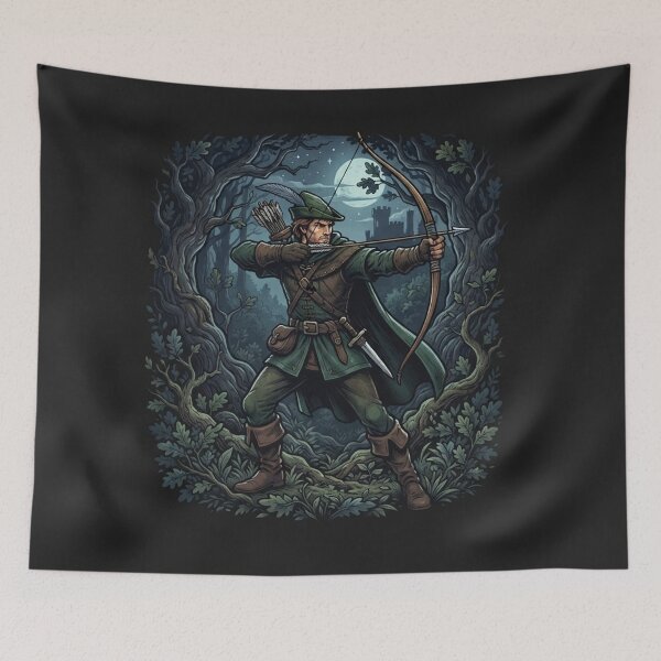 Item preview, Robin Hood in Sherwood Forest Moonlight Archery designed and sold by Owcomm.