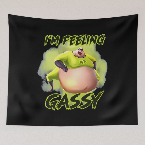 Item preview, I'M FEELING GASSY Mr. Incredible Parody designed and sold by Bloowardi.