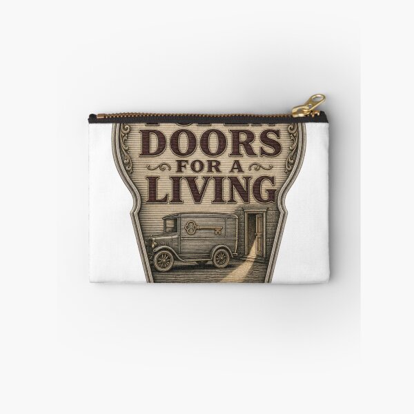 Item preview, I Open Doors For A Living Mobile Locksmith Emblem designed and sold by BoosterShop.
