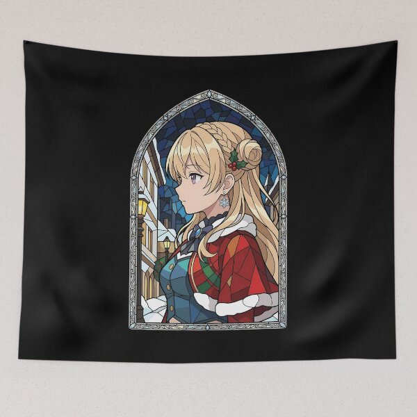 Item preview, Lana Colette Secrets Silent Witch Winter Stained Glass designed and sold by mildaclairmo.