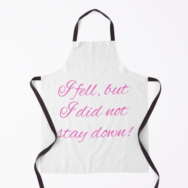 Item preview, Motivational Typography Art -I fell, but I did not stay down!   designed and sold by MathoDzns.