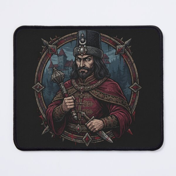 Item preview, Vlad the Impaler historical ruler portrait designed and sold by Owcomm.