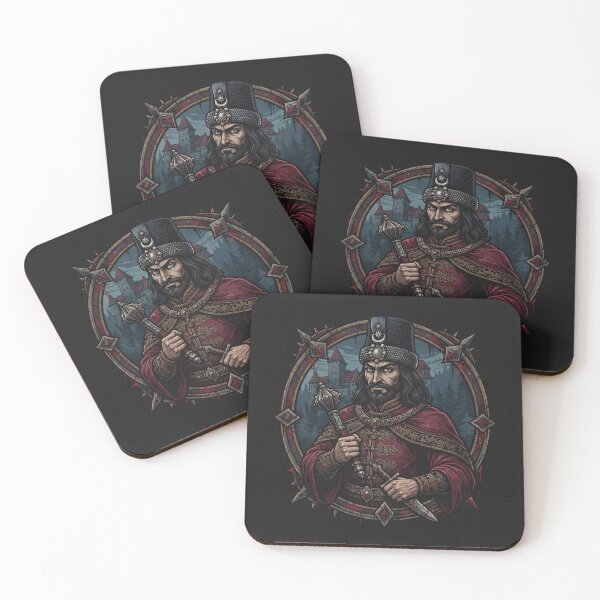 Item preview, Vlad the Impaler historical ruler portrait designed and sold by Owcomm.