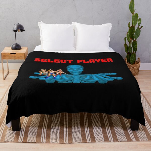 Item preview, Retro Pixel Player Select Skeletal Fighter Art designed and sold by Bloowardi.