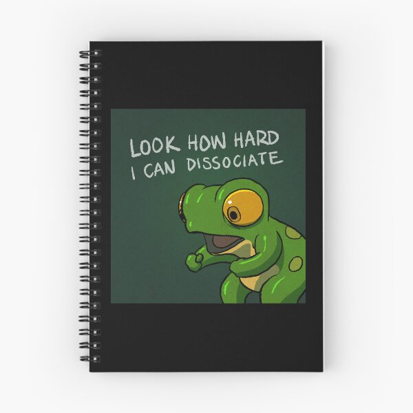 Item preview, Frog Dissociating Dissociation Panel 1 Funny Comic Meme Relatable Animal Asian Art Illustration designed and sold by DingHuArt.