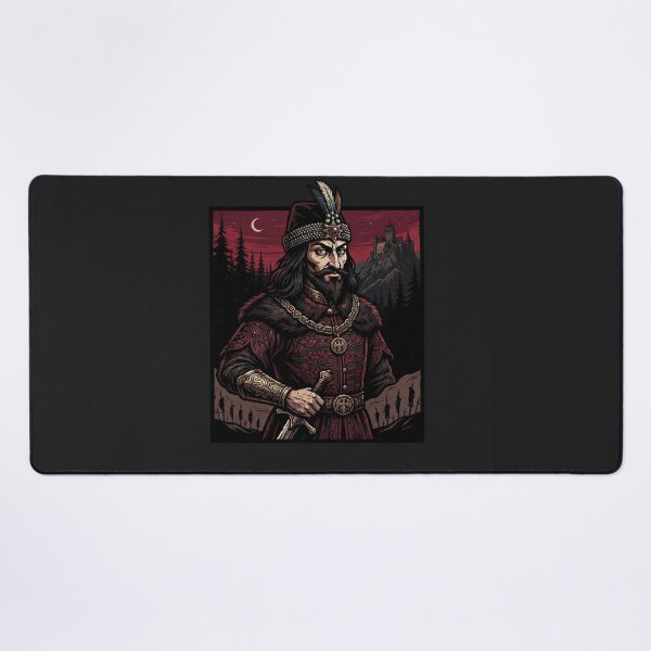 Item preview, Vlad the Impaler Dark Historical Leader Portrait designed and sold by Owcomm.