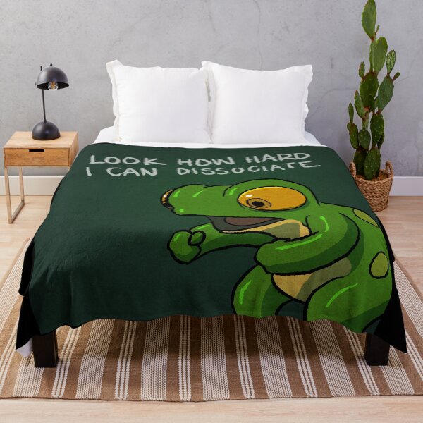 Item preview, Frog Dissociating Dissociation Panel 1 Funny Comic Meme Relatable Animal Asian Art Illustration designed and sold by DingHuArt.