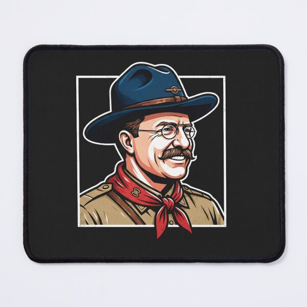Item preview, Theodore Roosevelt Rough Rider Portrait Illustration designed and sold by Owcomm.