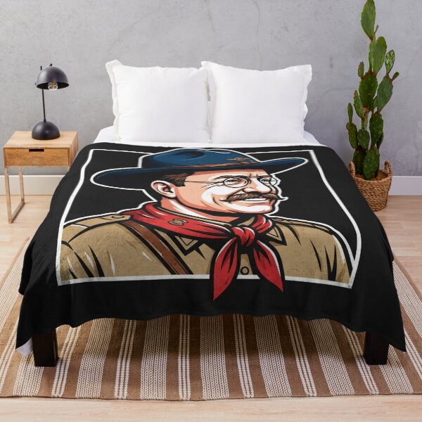Item preview, Theodore Roosevelt Rough Rider Portrait Illustration designed and sold by Owcomm.