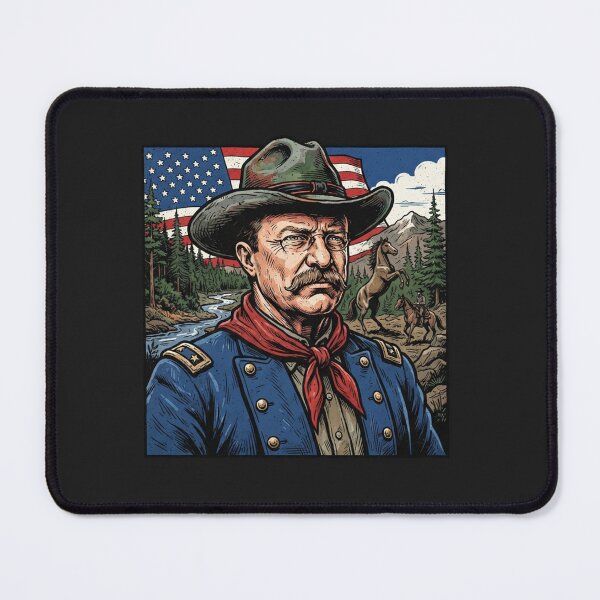 Item preview, Theodore Roosevelt Rough Rider American President designed and sold by Owcomm.