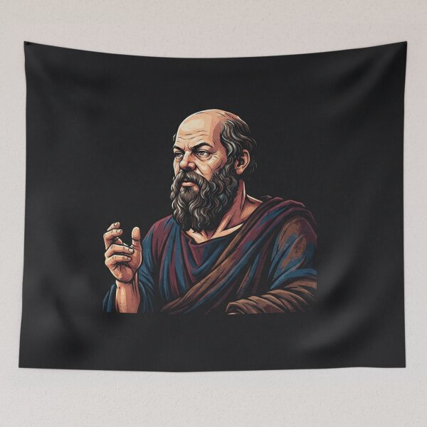 Item preview, Ancient Greek Philosopher Socrates Portrait    designed and sold by Owcomm.