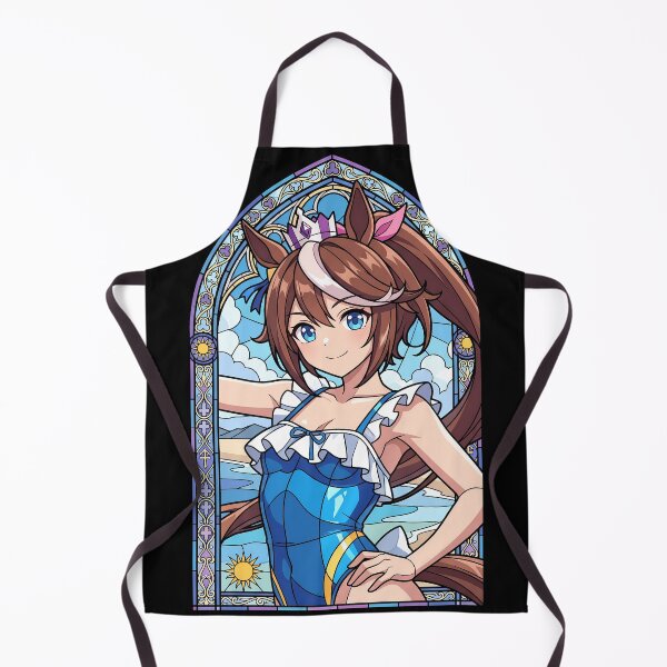 Item preview, Tokai Teio Uma Musume Summer Seaside Stained Glass designed and sold by mildaclairmo.
