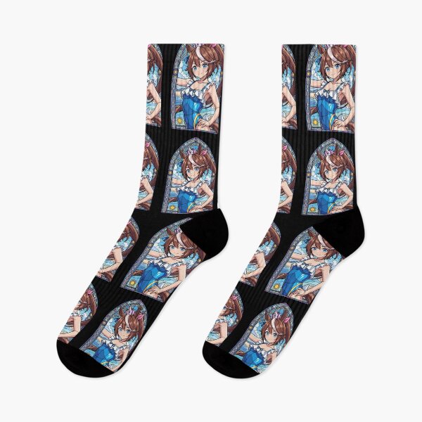 Item preview, Tokai Teio Uma Musume Summer Seaside Stained Glass designed and sold by mildaclairmo.