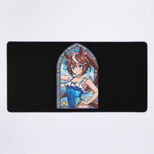 Item preview, Tokai Teio Uma Musume Summer Seaside Stained Glass designed and sold by mildaclairmo.
