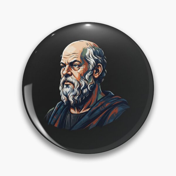 Item preview, Socrates Classic Greek Philosopher Portrait Art designed and sold by Owcomm.