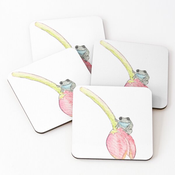 Item preview, Little frog in a flower designed and sold by San-shine-arts.