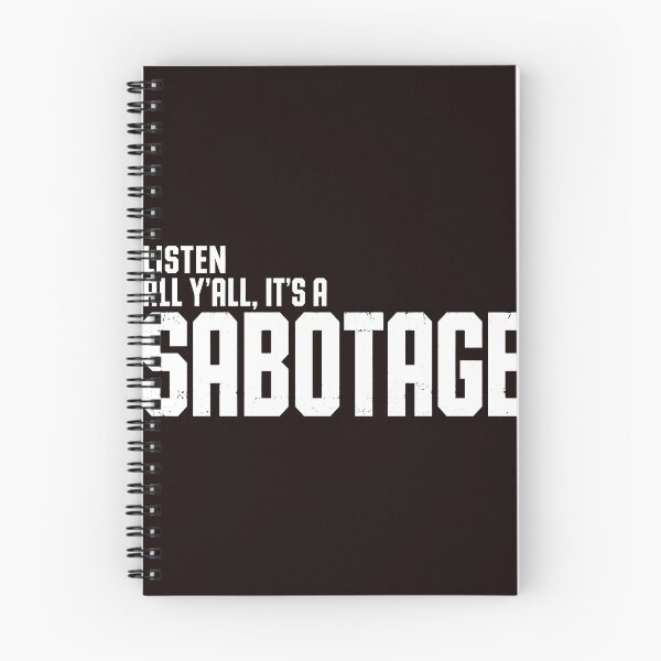 Item preview, Listen All Y'all Sabotage Police Car Retro  designed and sold by FlipStrawSpot.