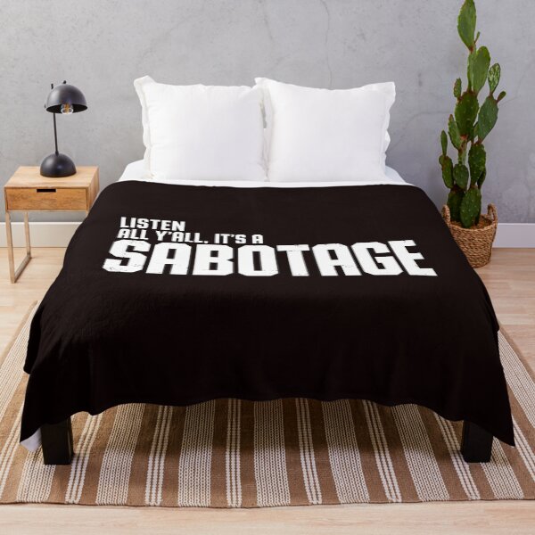 Item preview, Listen All Y'all Sabotage Police Car Retro designed and sold by FlipStrawSpot.