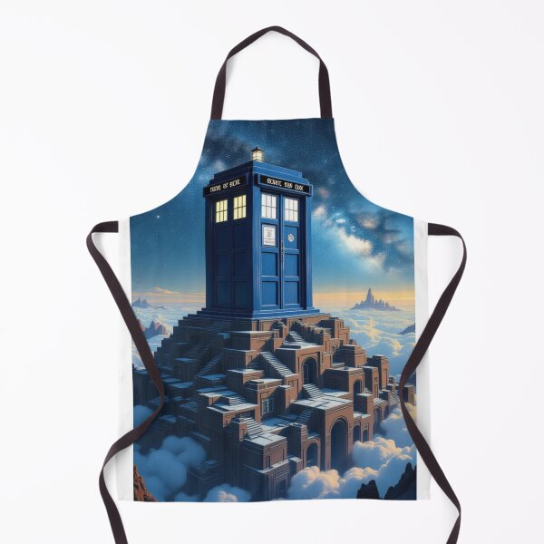 Artikelvorschau, Doctor Who Tardis Himmelsstadt in den Wolken entworfen und verkauft von Creepy Princess Creations.