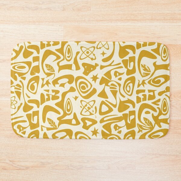 Item preview, Mostaza Damask Ornamental Seamless Pattern Collection designed and sold by ART ATTACK ZONE.