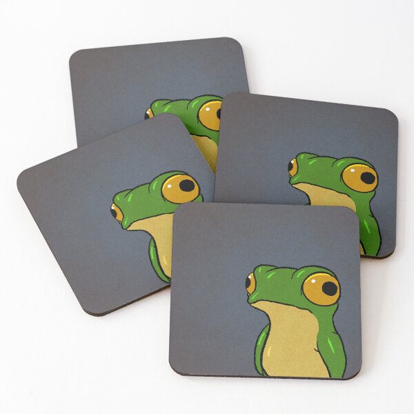 Item preview, Copy of Frog Dissociating Dissociation Panel 2 Funny Comic Meme Relatable Animal Asian Art Illustration designed and sold by DingHuArt.