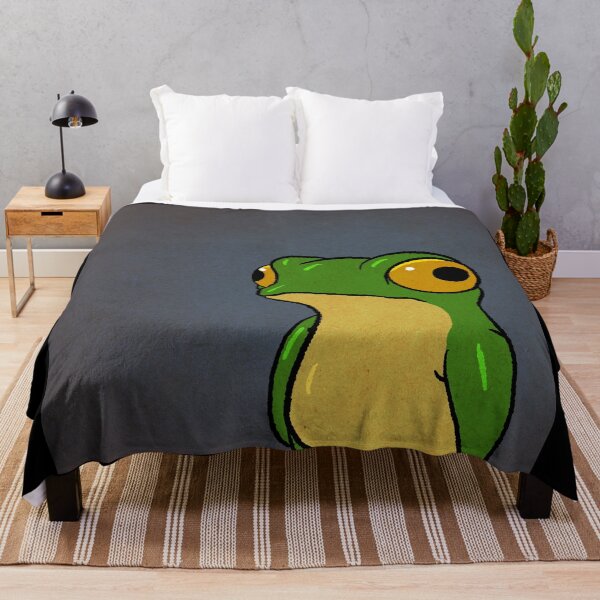 Item preview, Copy of Frog Dissociating Dissociation Panel 2 Funny Comic Meme Relatable Animal Asian Art Illustration designed and sold by DingHuArt.