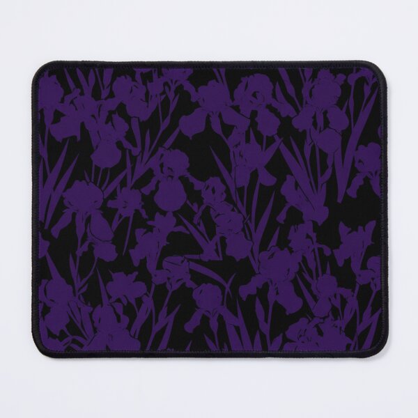 Item preview, Dark Purple Iris Flower Floral Pattern designed and sold by Owcomm.
