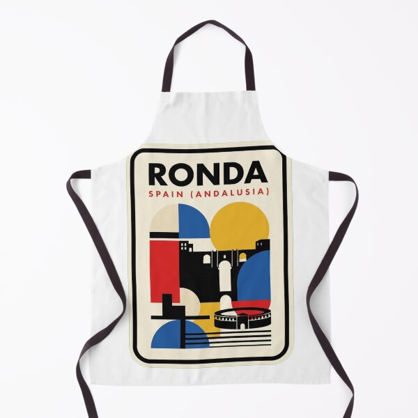 Item preview, Retro Ronda Bauhaus Geometric Skyline designed and sold by k3rstman1.