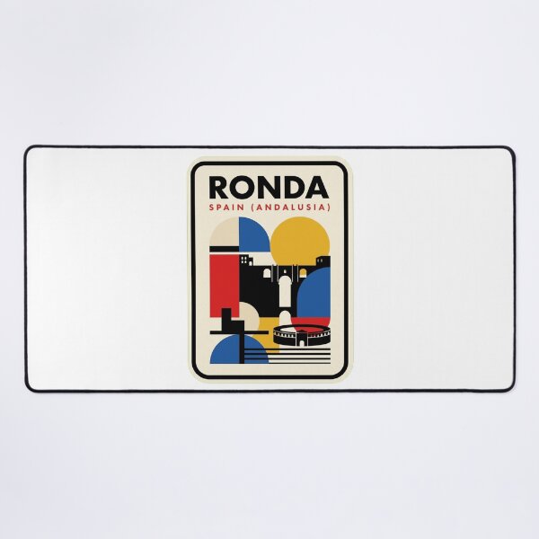 Item preview, Retro Ronda Bauhaus Geometric Skyline designed and sold by k3rstman1.