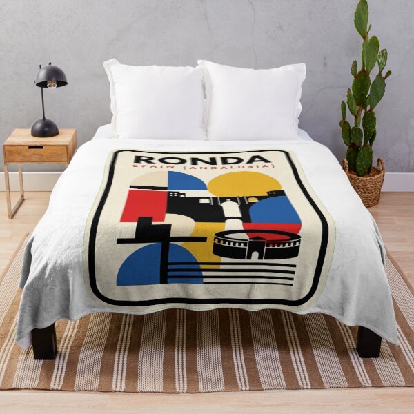Item preview, Retro Ronda Bauhaus Geometric Skyline designed and sold by k3rstman1.
