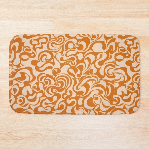 Item preview, Oranges Damask Ornamental Seamless Pattern Collection designed and sold by ART ATTACK ZONE.
