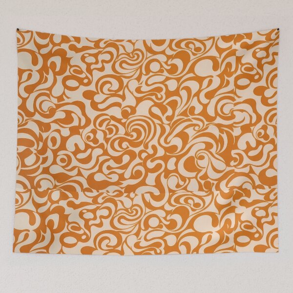 Item preview, Oranges Damask Ornamental Seamless Pattern Collection designed and sold by ART ATTACK ZONE.