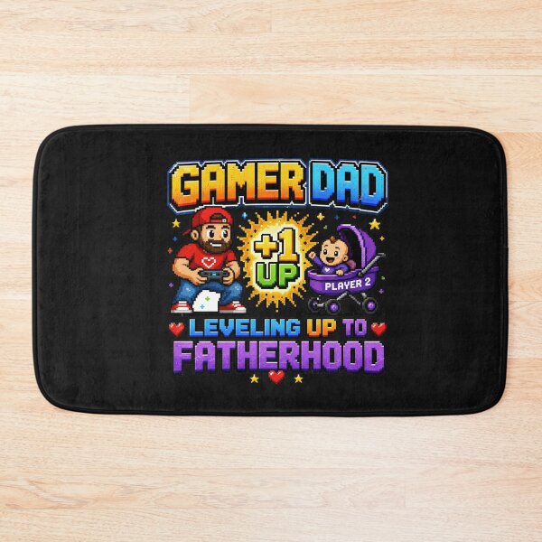 Item preview, Gamer Dad Leveling Up To Fatherhood designed and sold by BestCoolStuff.