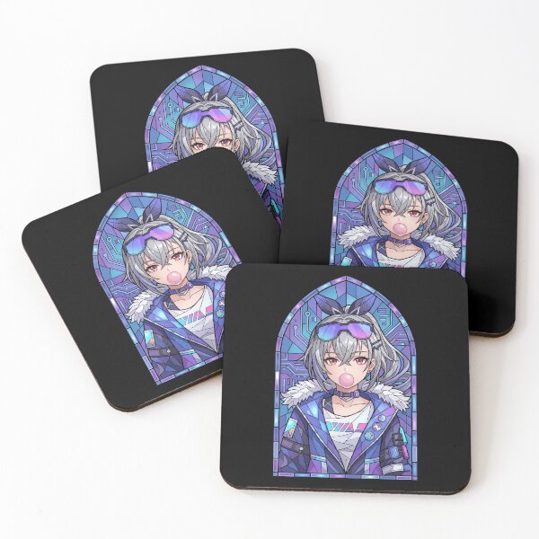 Item preview, Silver Wolf Honkai Star Rail Cyber Bubblegum Portrait designed and sold by mildaclairmo.