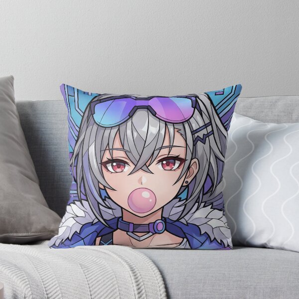 Item preview, Silver Wolf Honkai Star Rail Cyber Bubblegum Portrait designed and sold by mildaclairmo.