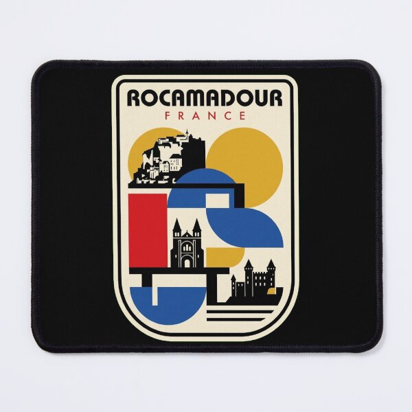 Item preview, Retro Rocamadour Bauhaus Geometric Skyline designed and sold by k3rstman1.