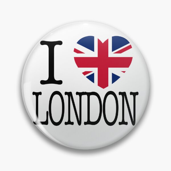 Item preview, I Love London - "I Love London" Logo, British Flag designed and sold by DGMaxShop.