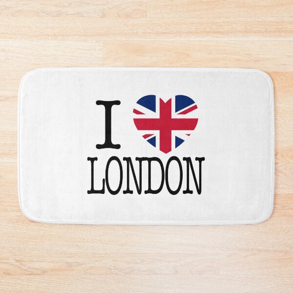 Item preview, I Love London - "I Love London" Logo, British Flag designed and sold by DGMaxShop.