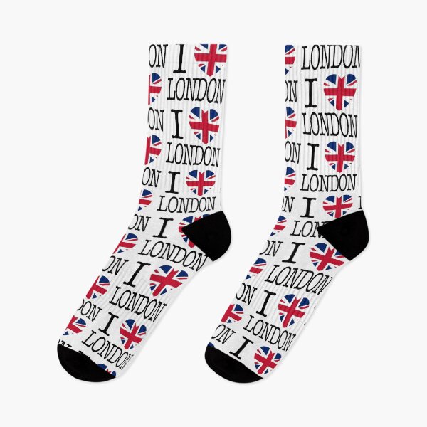 Item preview, I Love London - "I Love London" Logo, British Flag designed and sold by DGMaxShop.