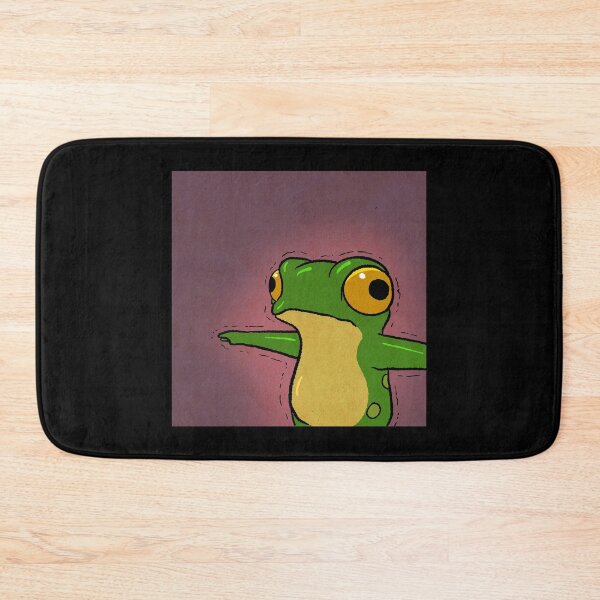 Item preview, Frog Dissociating Dissociation Panel 3 Funny Comic Meme Relatable Animal Asian Art Illustration designed and sold by DingHuArt.