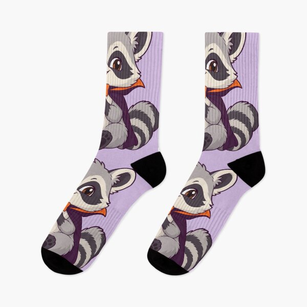 Item preview, Lindo mapache vampiro: un animal espeluznante para Halloween. designed and sold by ChromaRune.