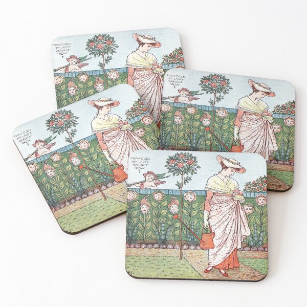 Item preview, Lady in the garden designed and sold by herracaligari.