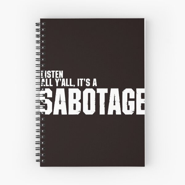 Item preview, Listen All Y'all Sabotage Car Quote  designed and sold by FlipStrawSpot.