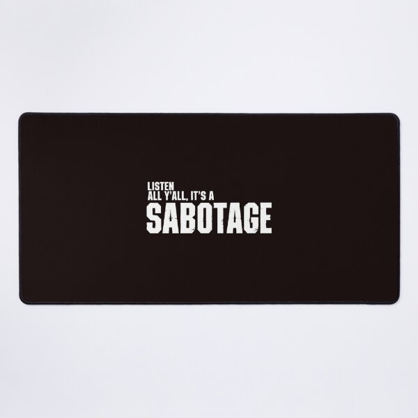 Item preview, Listen All Y'all Sabotage Car Quote designed and sold by FlipStrawSpot.