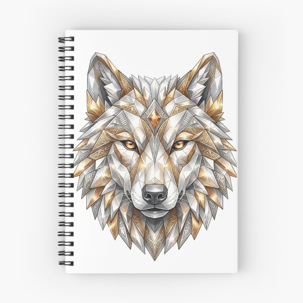 Item preview, Silver and Gold Gemstone Wolf designed and sold by Diego Bessa.