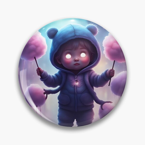 Item preview, Pastel Goth Cotton Candy Spider Child designed and sold by soin10s-designs.
